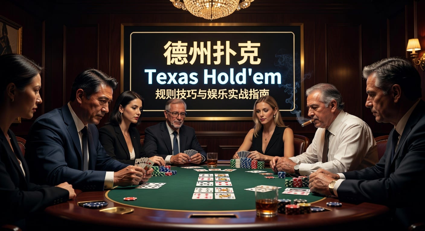 德州扑克 Texas Hold'em 规则详解+策略指南