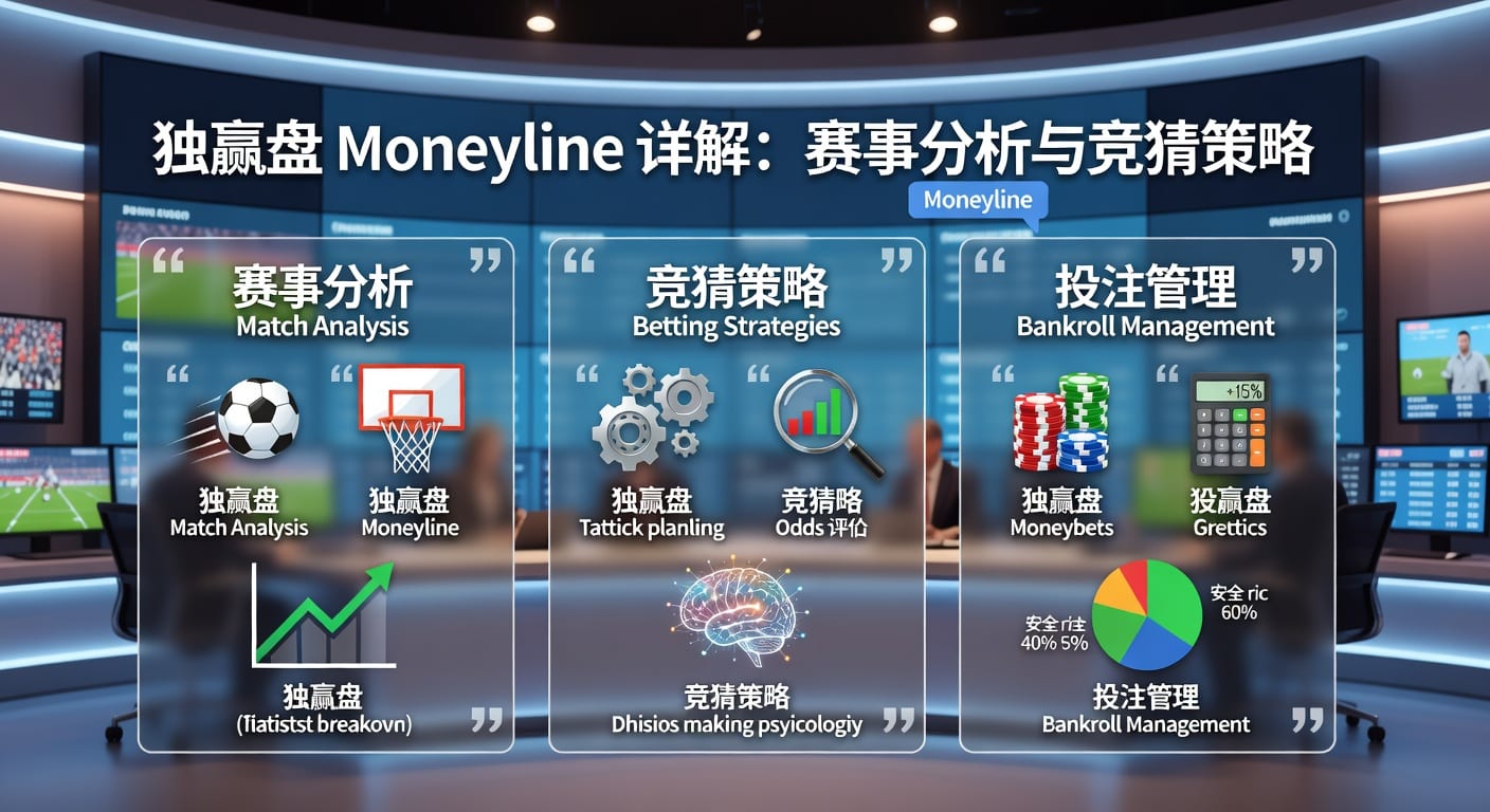 独赢盘 Moneyline 详解：如何分析赔率与赛事